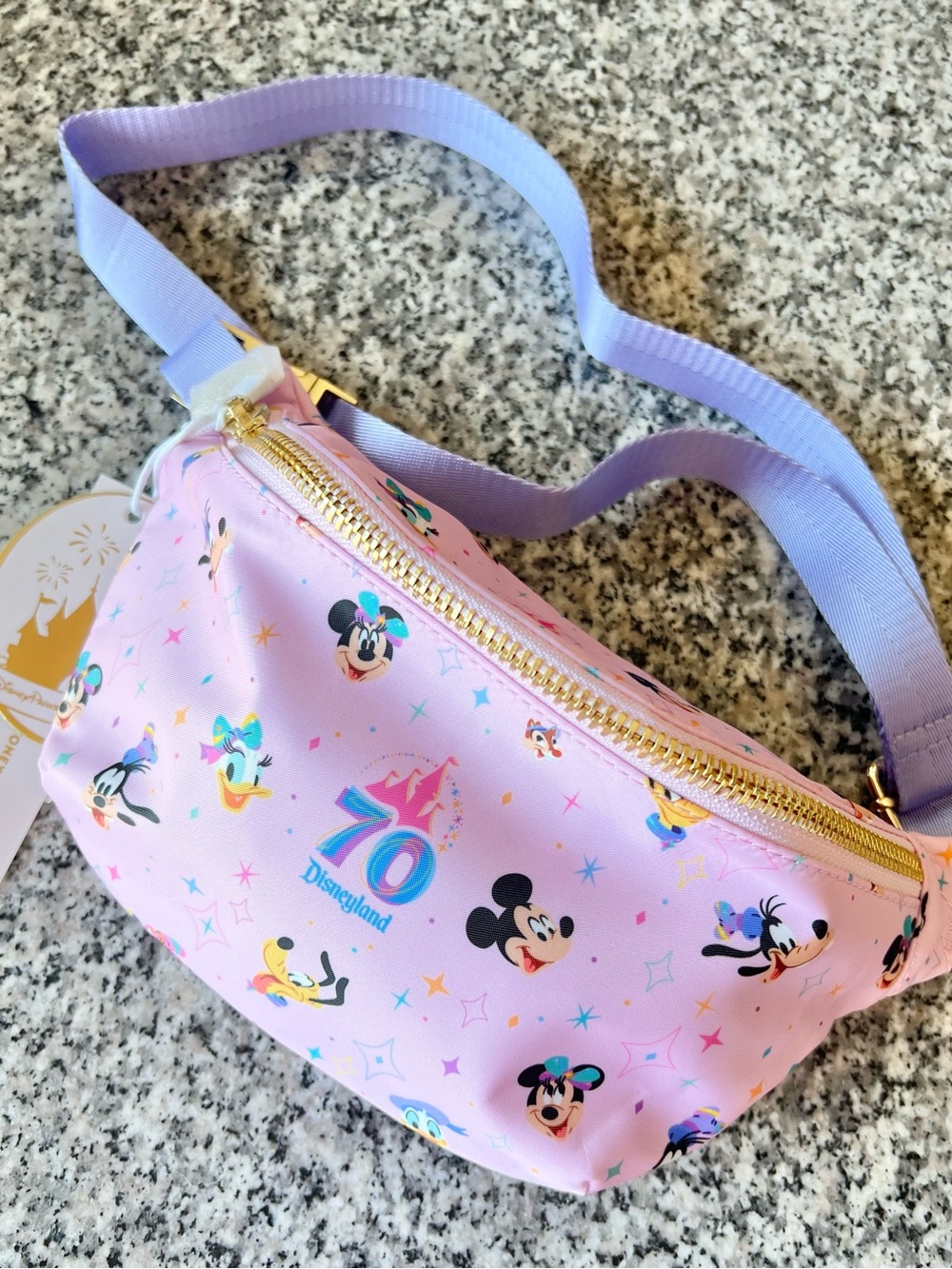 Disney Stoney Clover Lane 70th anniversary Fanny pack NWT